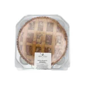 Tarte aux Pêches et Amandes Italienne - La Ferme de Coubert