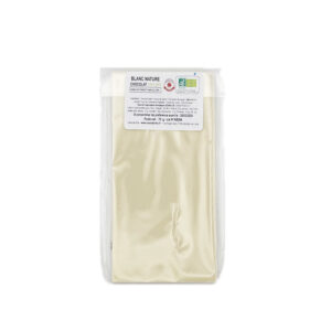 Tablette de Chocolat Blanc BIO Coeur de Choc - La Ferme de Coubert