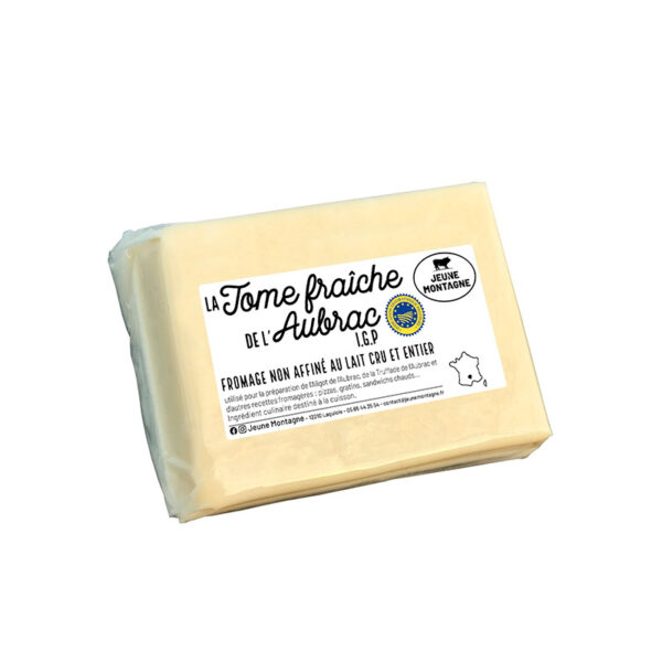 Tome Fraîche de l'Aubrac Jeune Montagne - La Ferme de Coubert