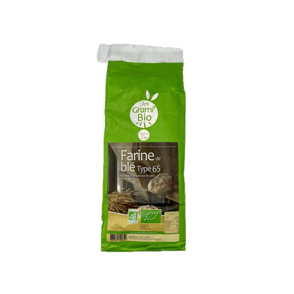 Farine T65 BIO Les Grami' BIO - La Ferme de Coubert