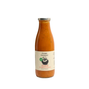 Velouté de Tomates au Basilic de notre Production La Ferme de Coubert