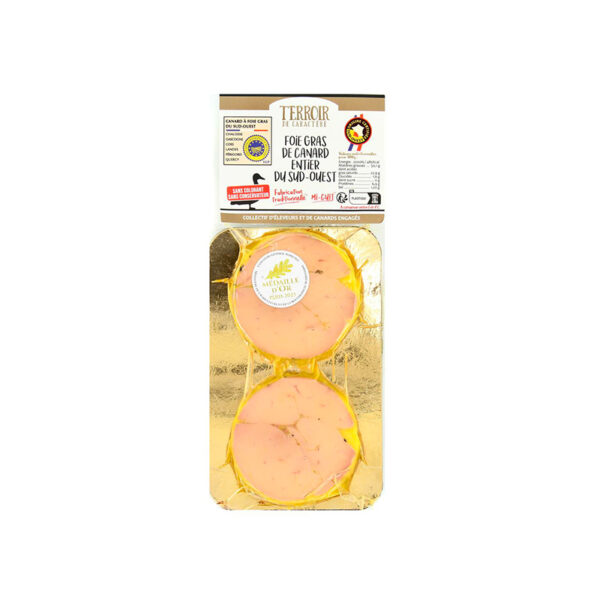 Foie Gras Entier Mi-Cuit du Sud-Ouest Chalosse - La Ferme de Coubert