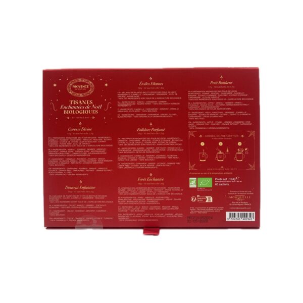Coffret Tisanes Enchantées de Noël BIO