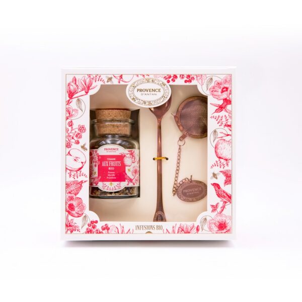 Coffret Composé Tisane aux Fruits BIO Provence d'Antan - La Ferme de Coubert