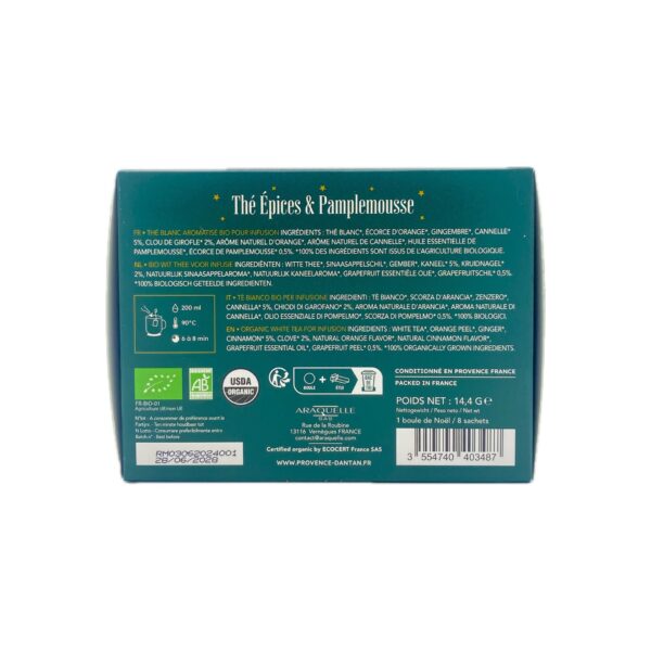 Boule de Noël Thé Féérique BIO – Image 2