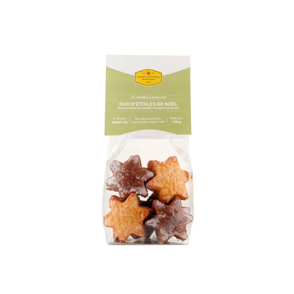 Bredele Duo d'Etoiles de Noël Maison Alsacienne de Biscuiterie - La Ferme de Coubert