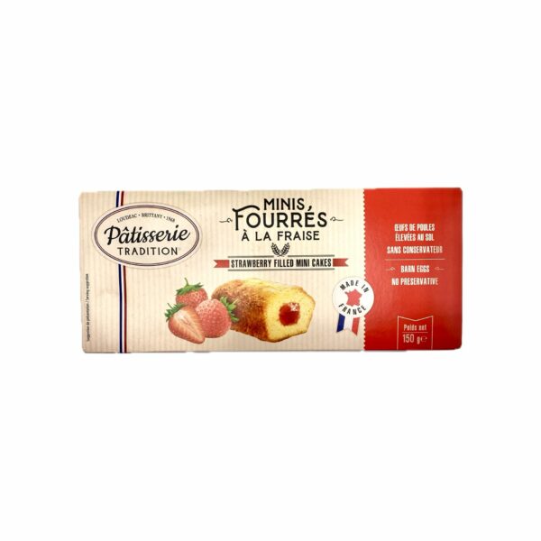 Minis Fourrés à la Fraise Pâtisserie Tradition - Sélection La Ferme de Coubert
